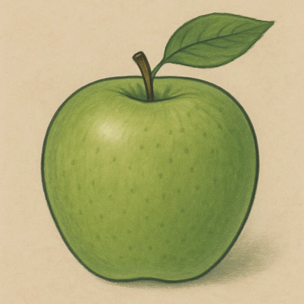 Picture of Granny Smith Apple note