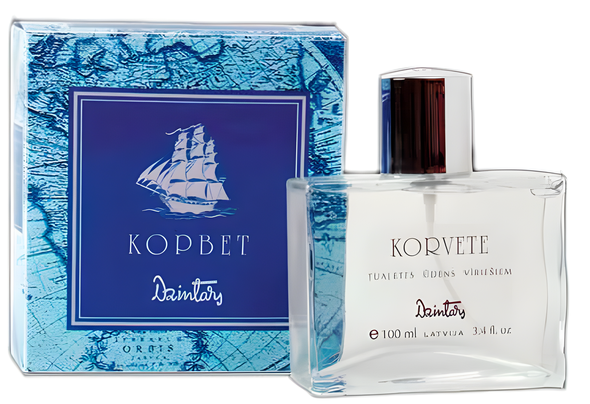 Korvete by Dzintars perfume bottle