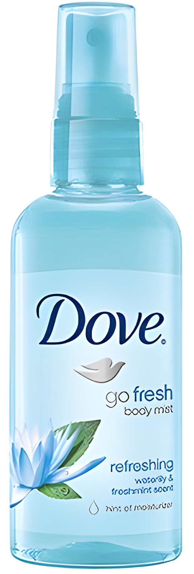 Go Fresh Waterlily & Freshmint by Dove perfume bottle