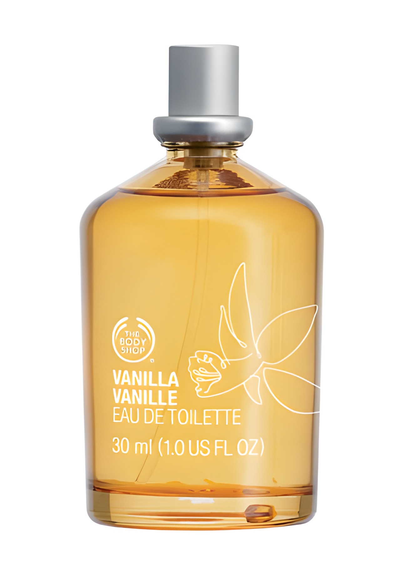 Vanilla by The Body Shop perfume bottle