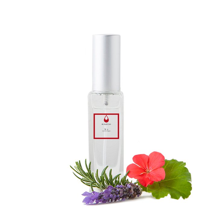 No. 4 by FL Parfums perfume bottle