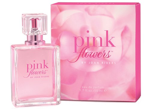 Pink Flowers by Joan Rivers perfume bottle
