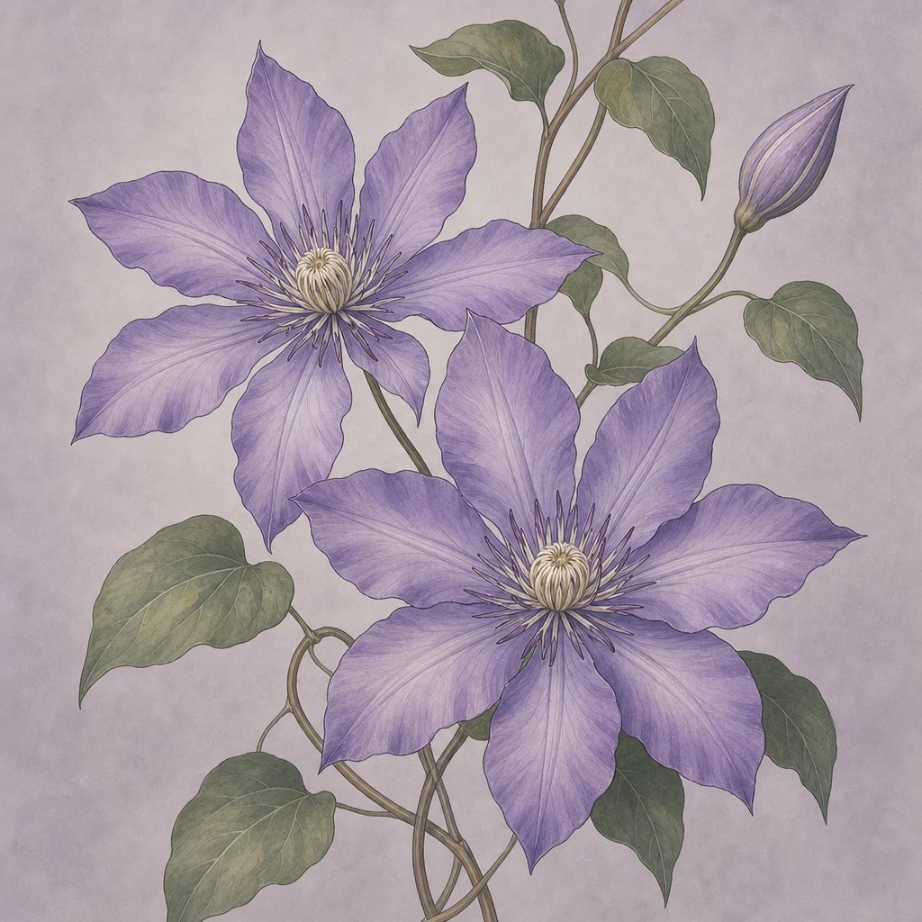 Picture of Clematis note