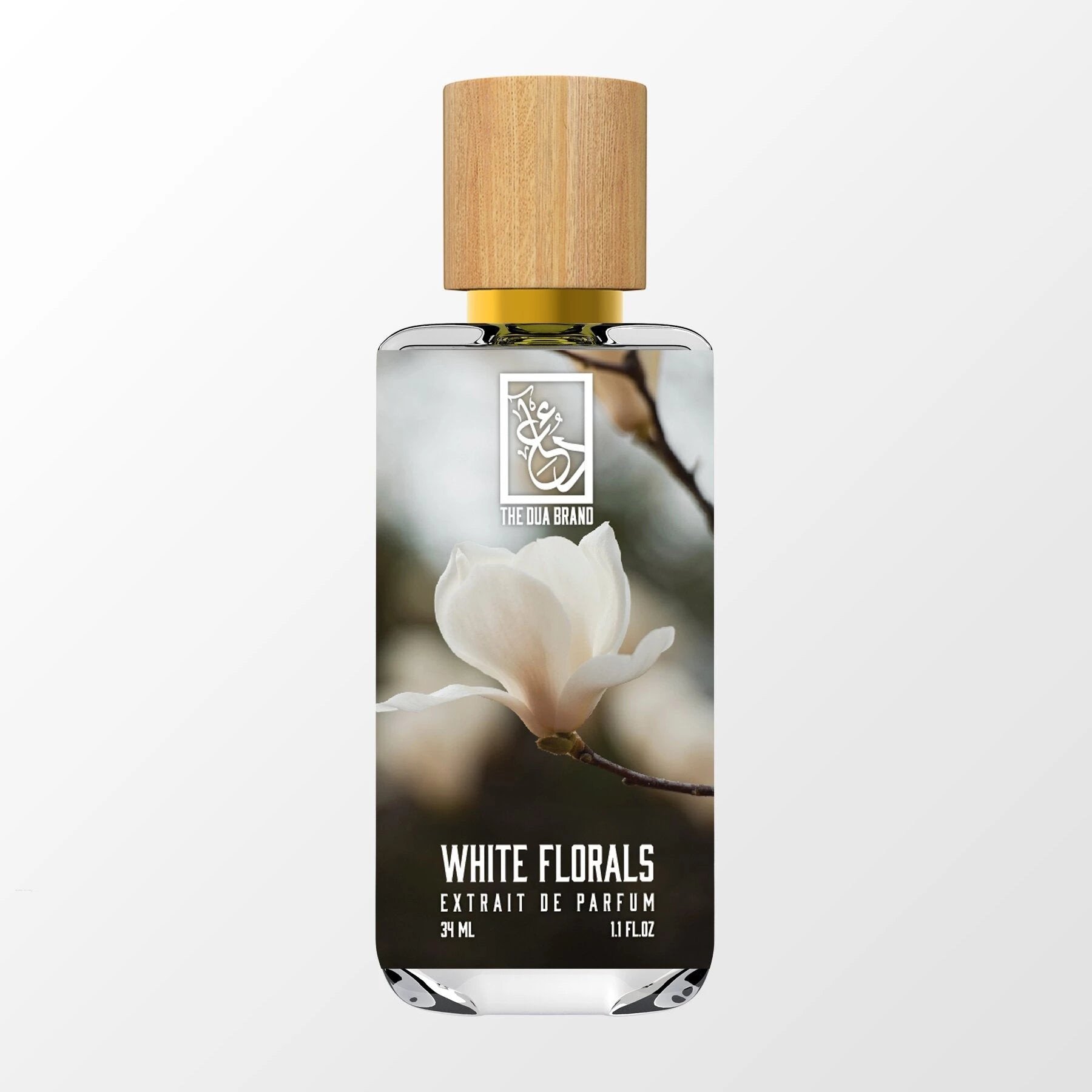 White Florals by The Dua Brand perfume bottle