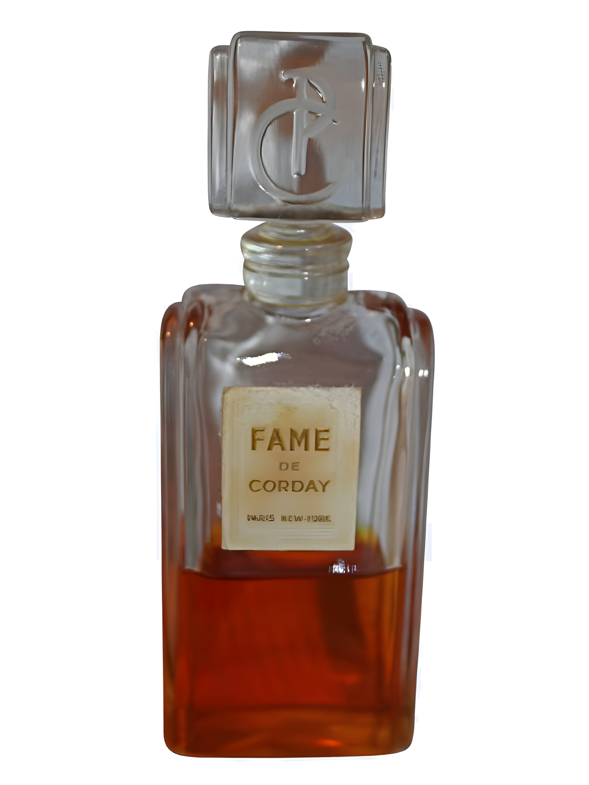 Fame by Corday perfume bottle