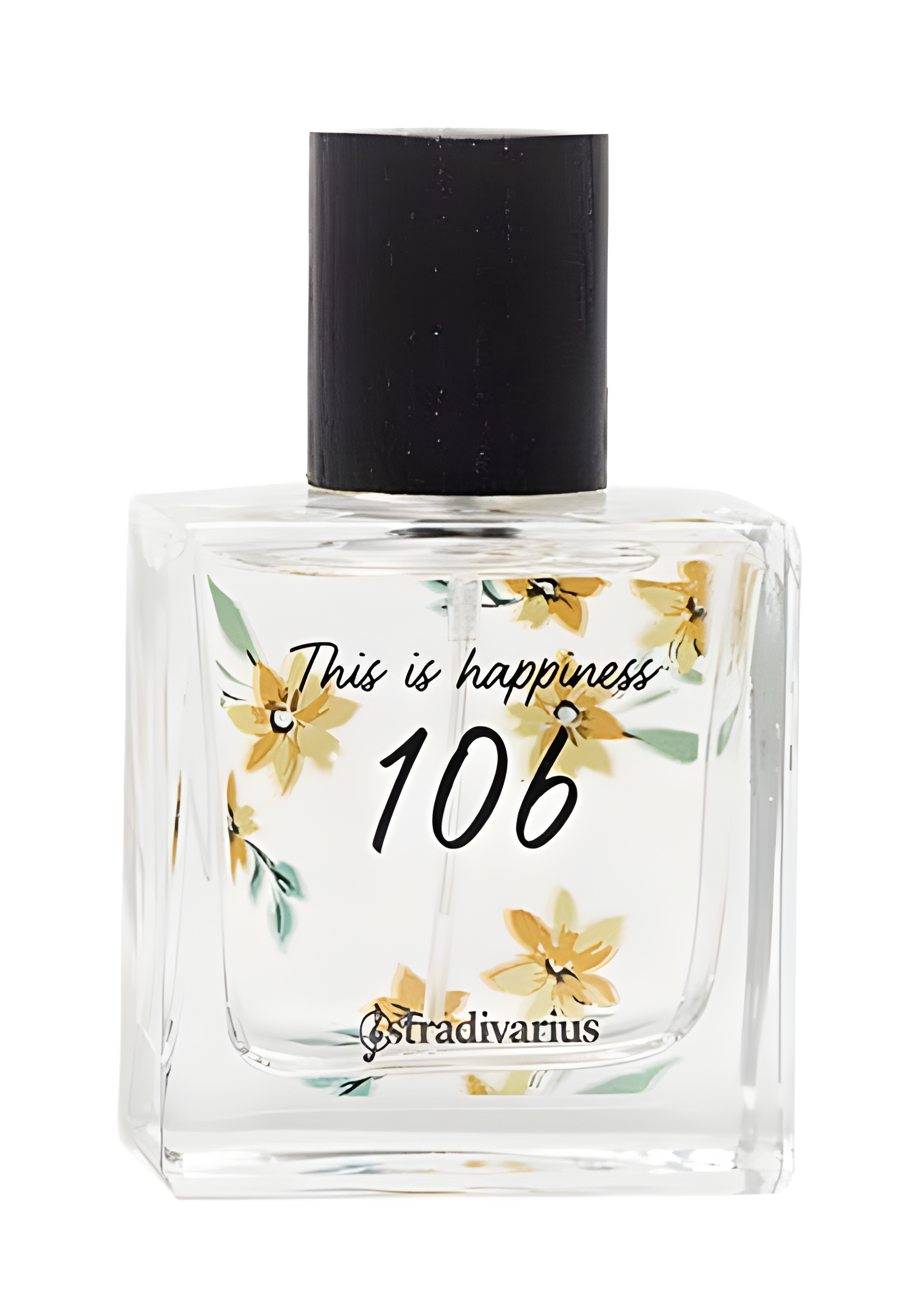 106 This Is Happiness by Stradivarius perfume bottle