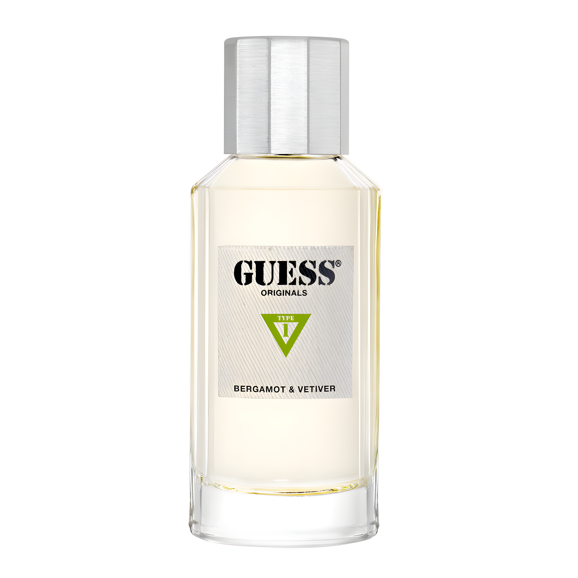 Type 1: Bergamot & Vetiver by Guess perfume bottle