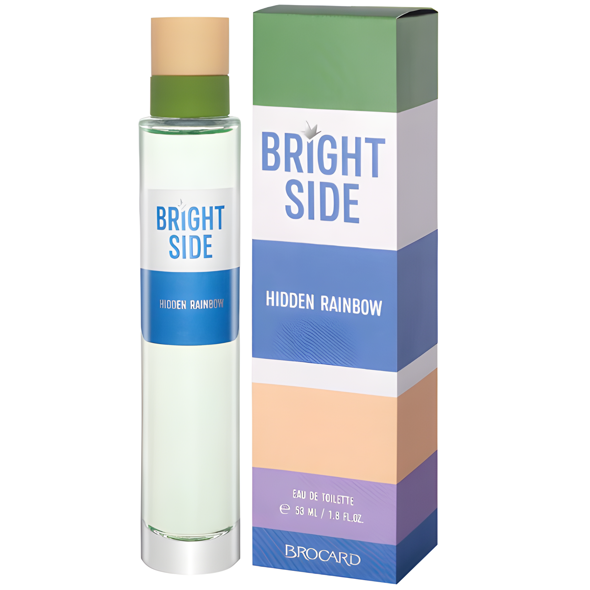 Bright Side Hidden Rainbow by Brocard perfume bottle