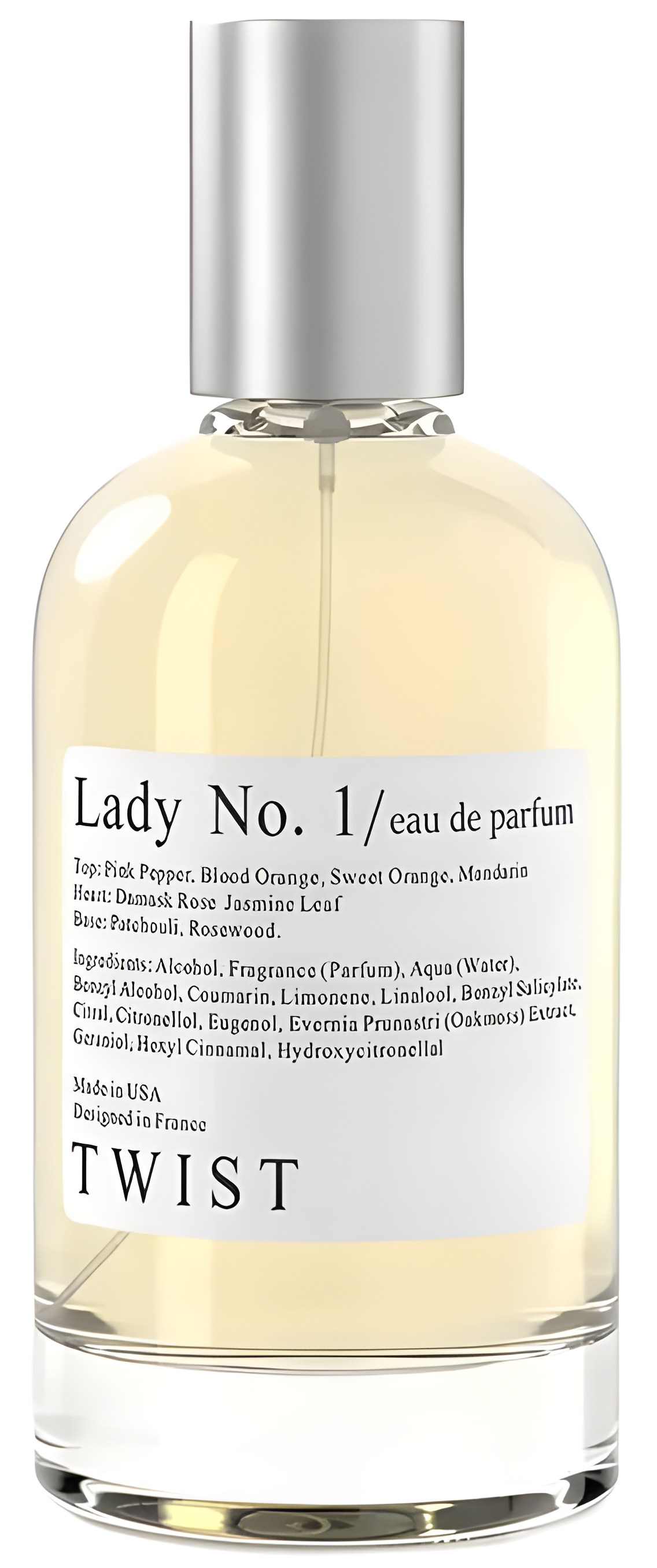 Lady No.1 by Twist perfume bottle