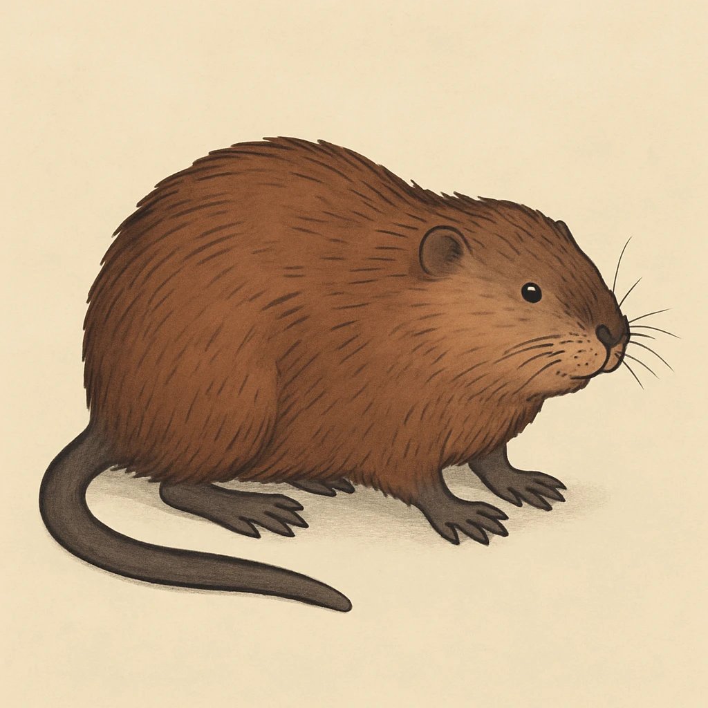 Picture of Muskrat note