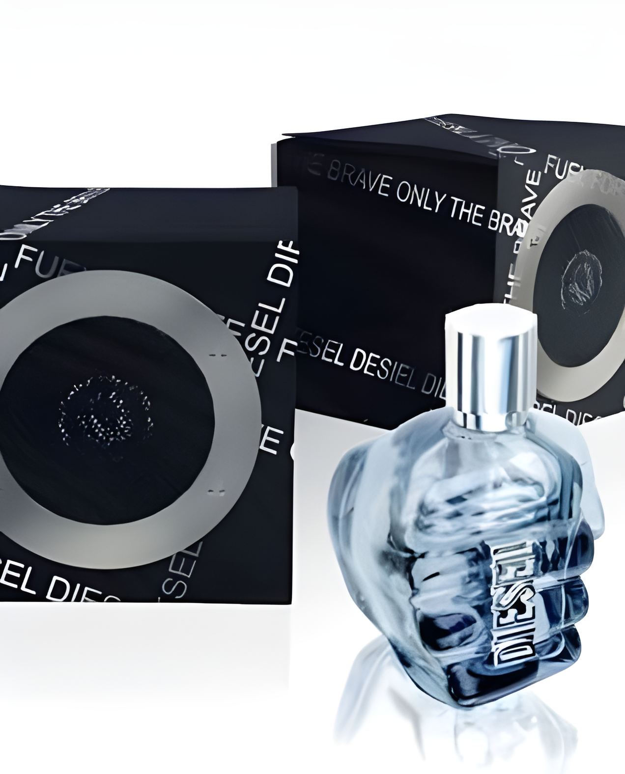 Only the Brave Music Animation by Diesel perfume bottle