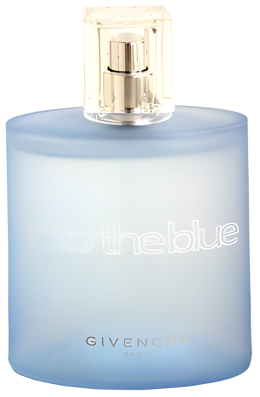 Into the Blue by Givenchy perfume bottle