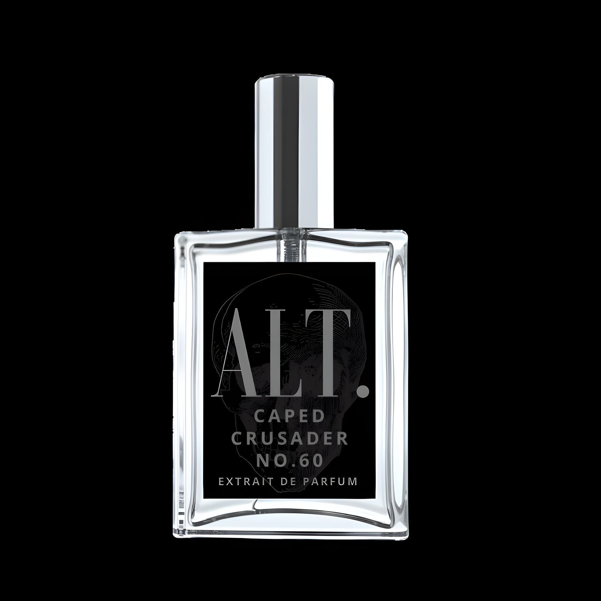 Caped Crusader by ALT. Fragrances perfume bottle