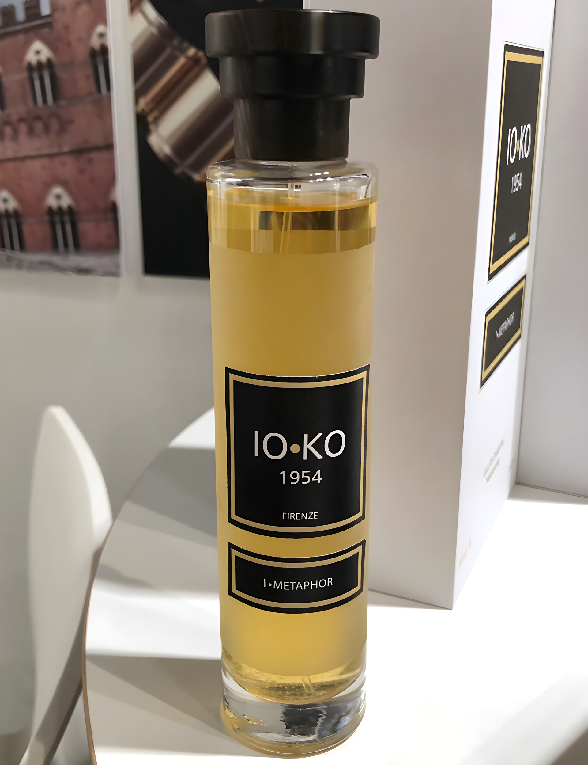 I.Metaphor by IO.KO 1954 perfume bottle