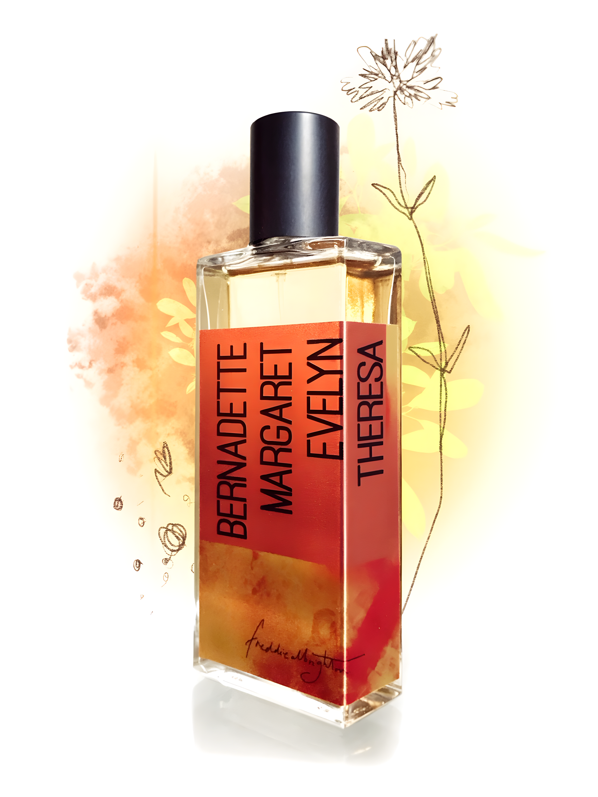 Bernadette Margaret Evelyn Theresa by Freddie Albrighton perfume bottle