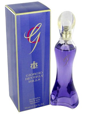 G by Giorgio Beverly Hills perfume bottle