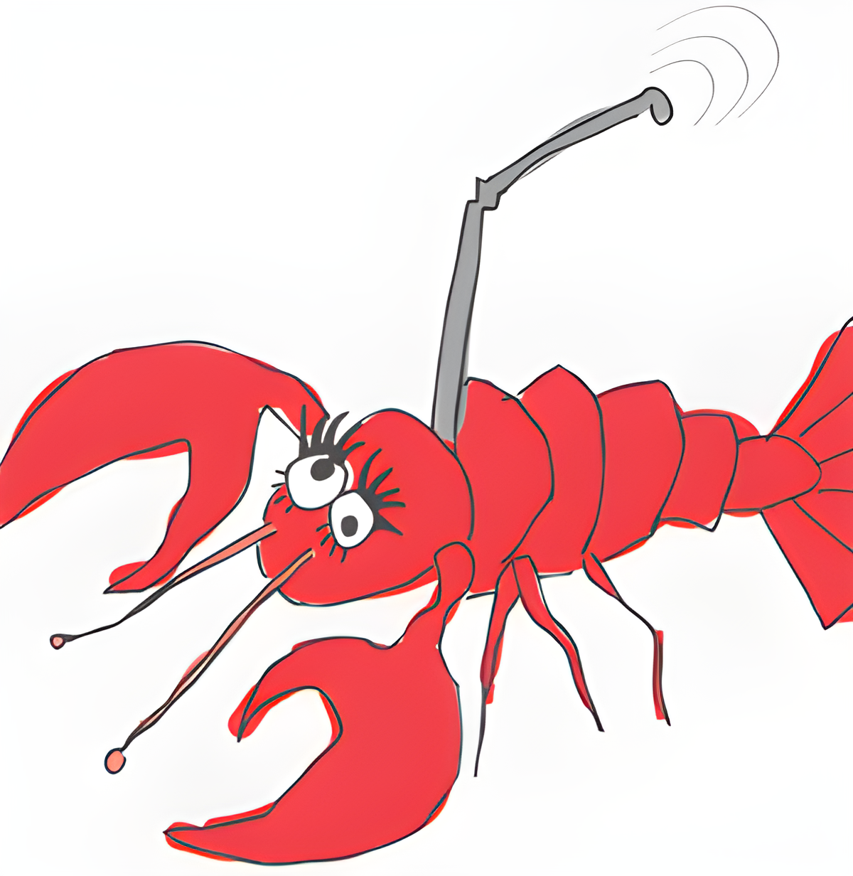 Lobster Cellphone by Smell Bent perfume bottle
