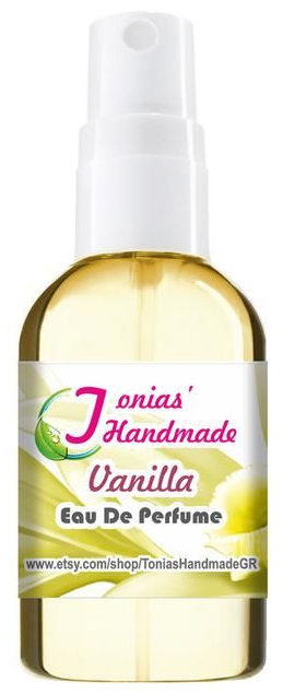 Vanilla by Tonias' Handmade perfume bottle