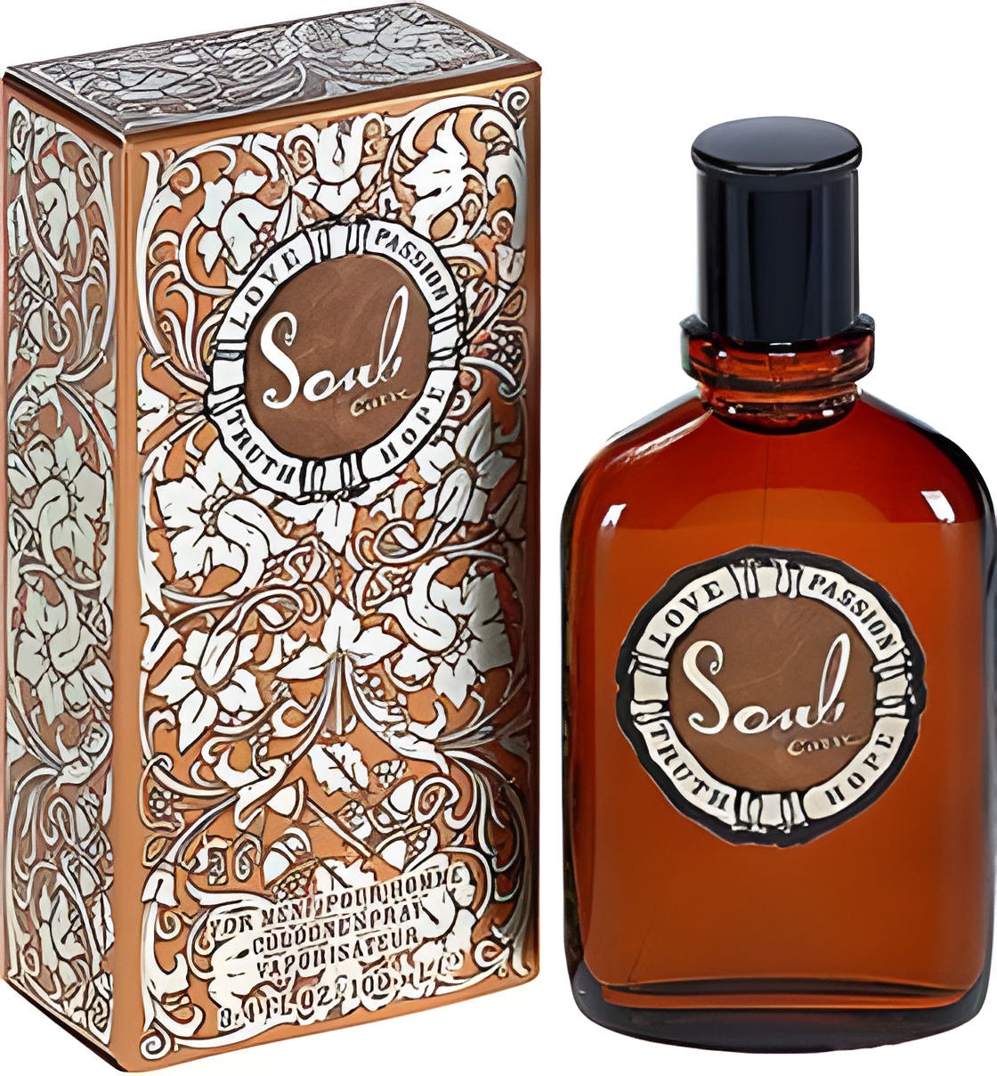 Curve Soul for Men by Liz Claiborne perfume bottle
