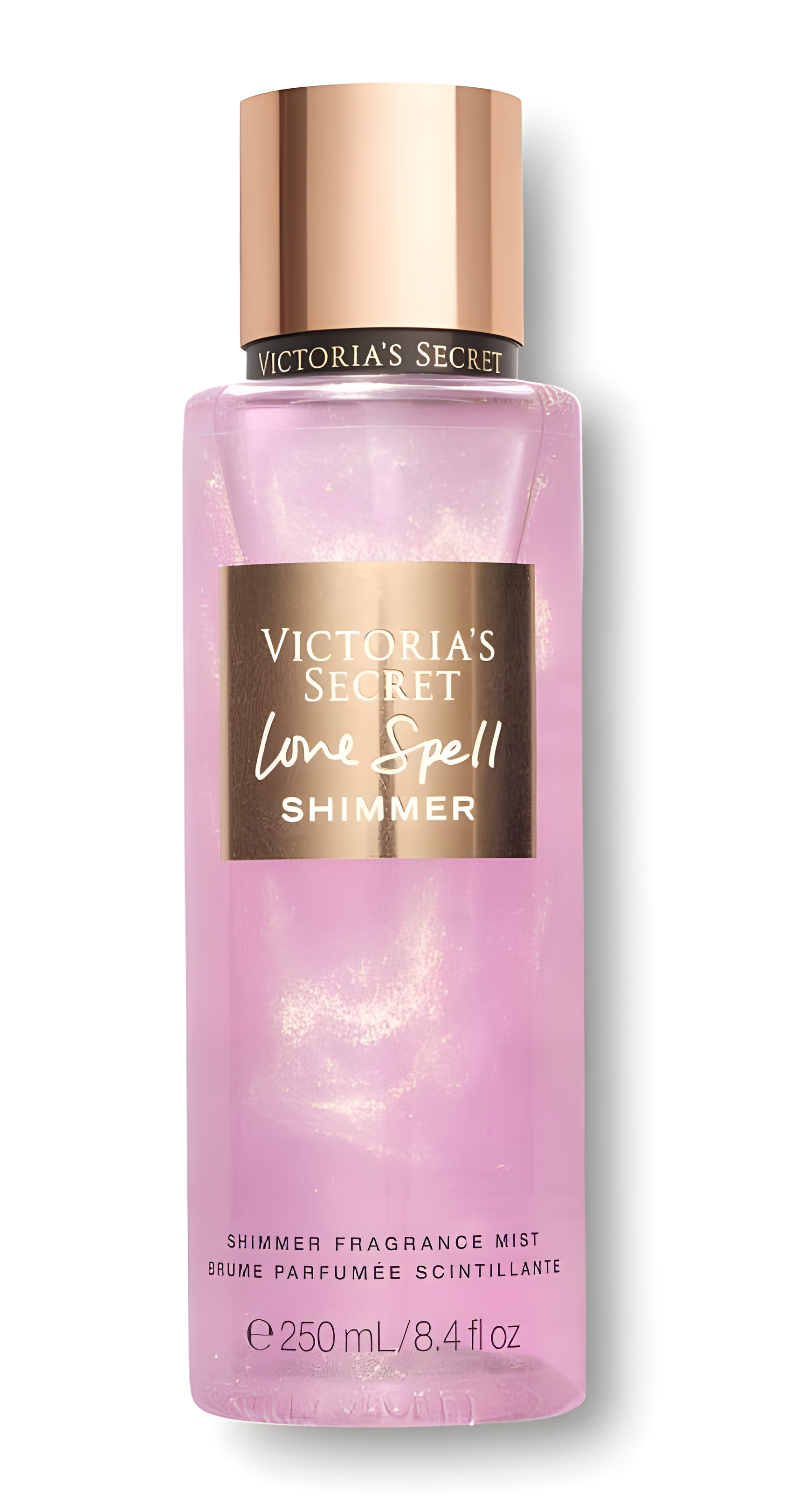 Love Spell Shimmer by Victoria's Secret perfume bottle