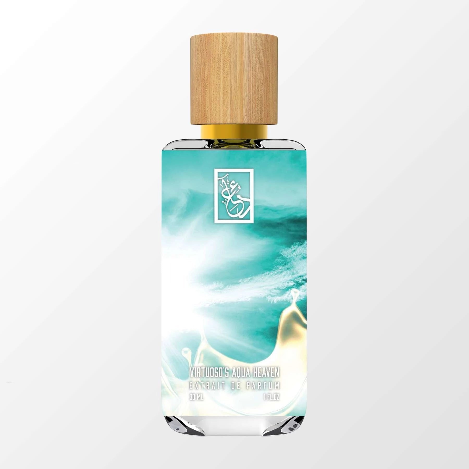 Virtuoso's Aqua Heaven by The Dua Brand perfume bottle
