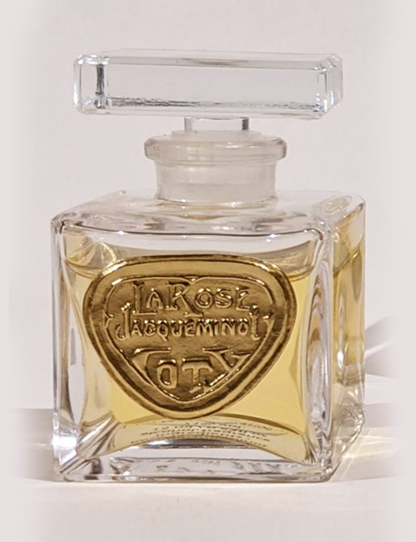 La Rose Jacqueminot by Coty perfume bottle