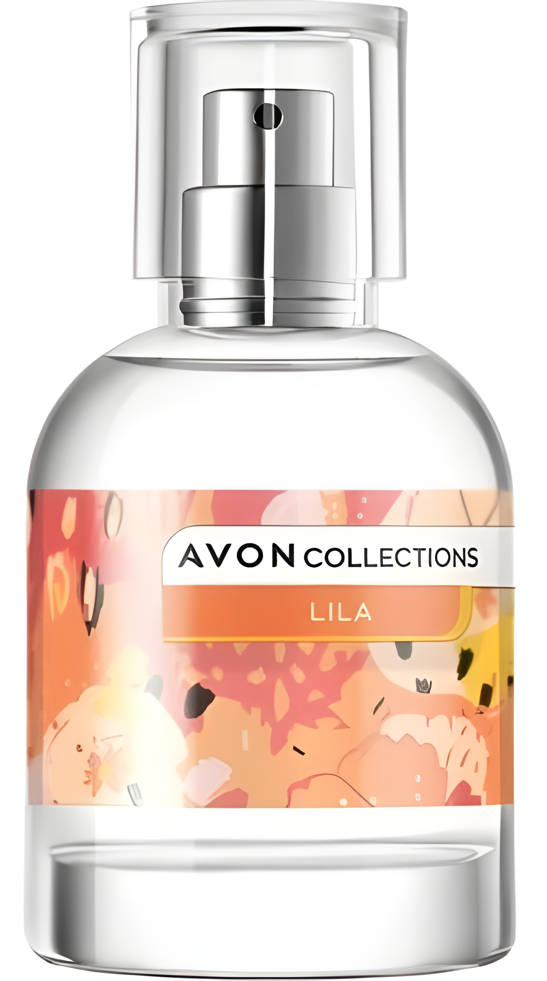 Powerful Flowers Lila by Avon perfume bottle