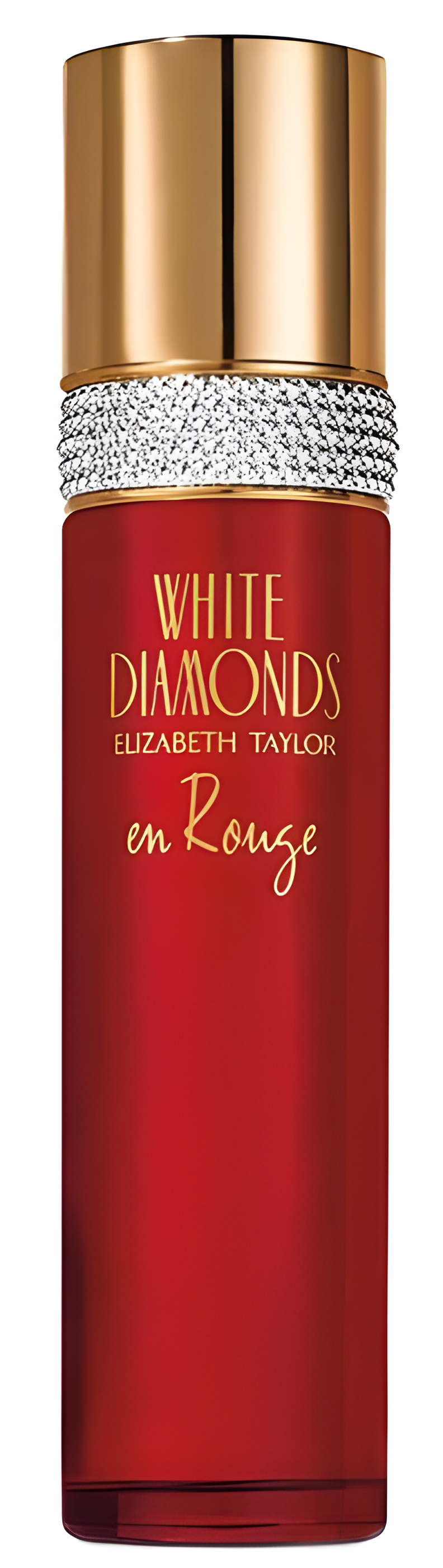 White Diamonds en Rouge by Elizabeth Taylor perfume bottle