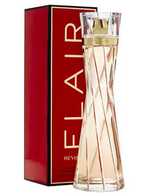 Flair by Revlon perfume bottle