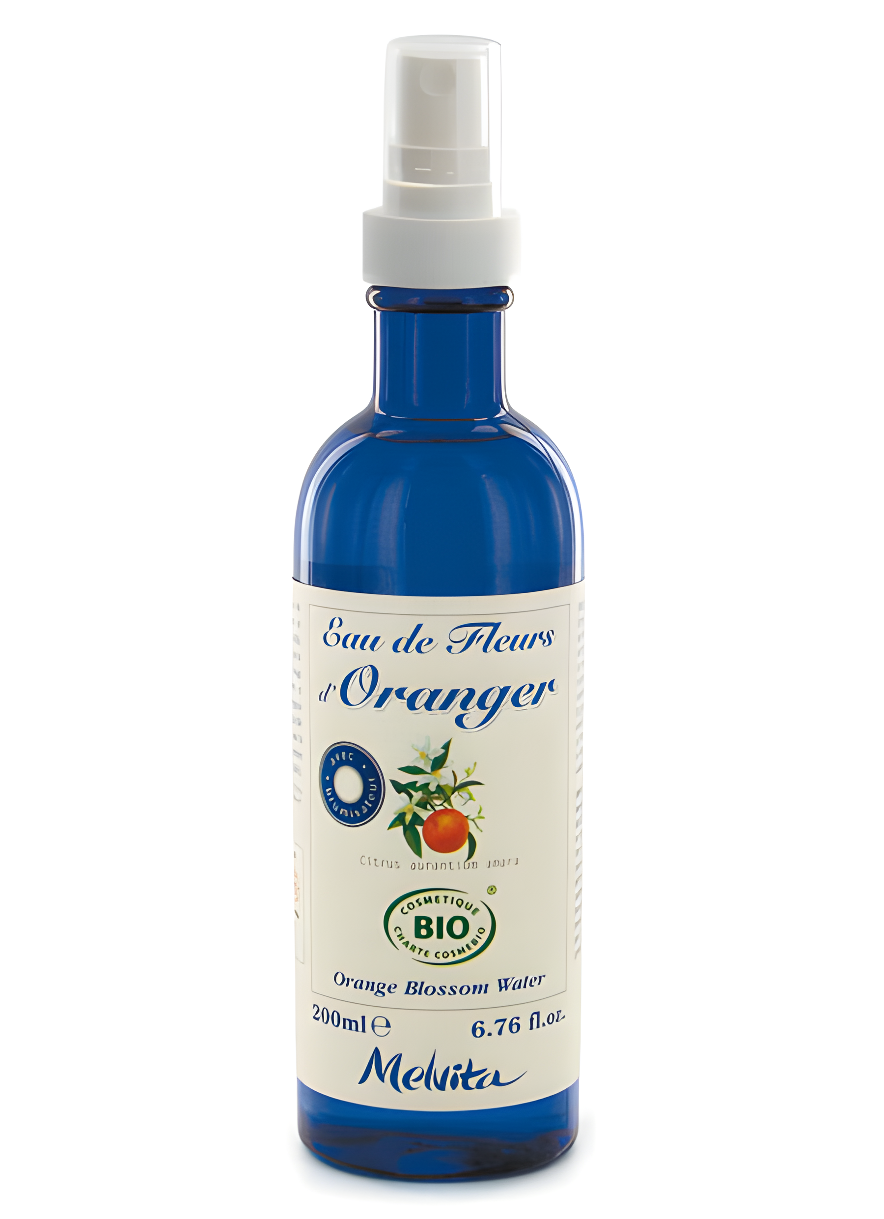 Floral Water Orange Blossom by Melvita perfume bottle