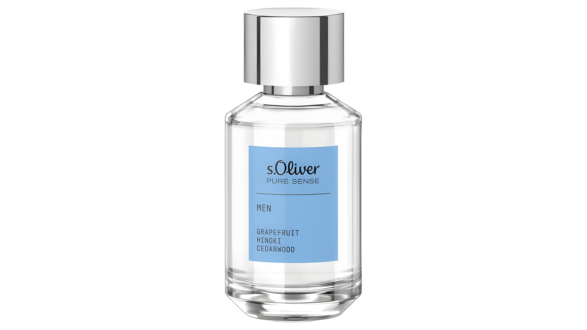 Pure Sense Men Eau de Toilette by s.Oliver perfume bottle