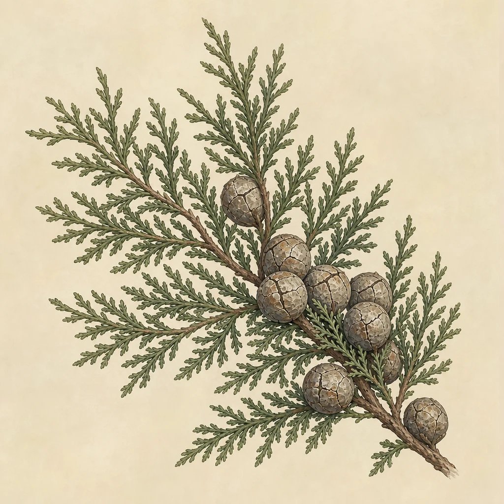 Picture of Texas Cedar note