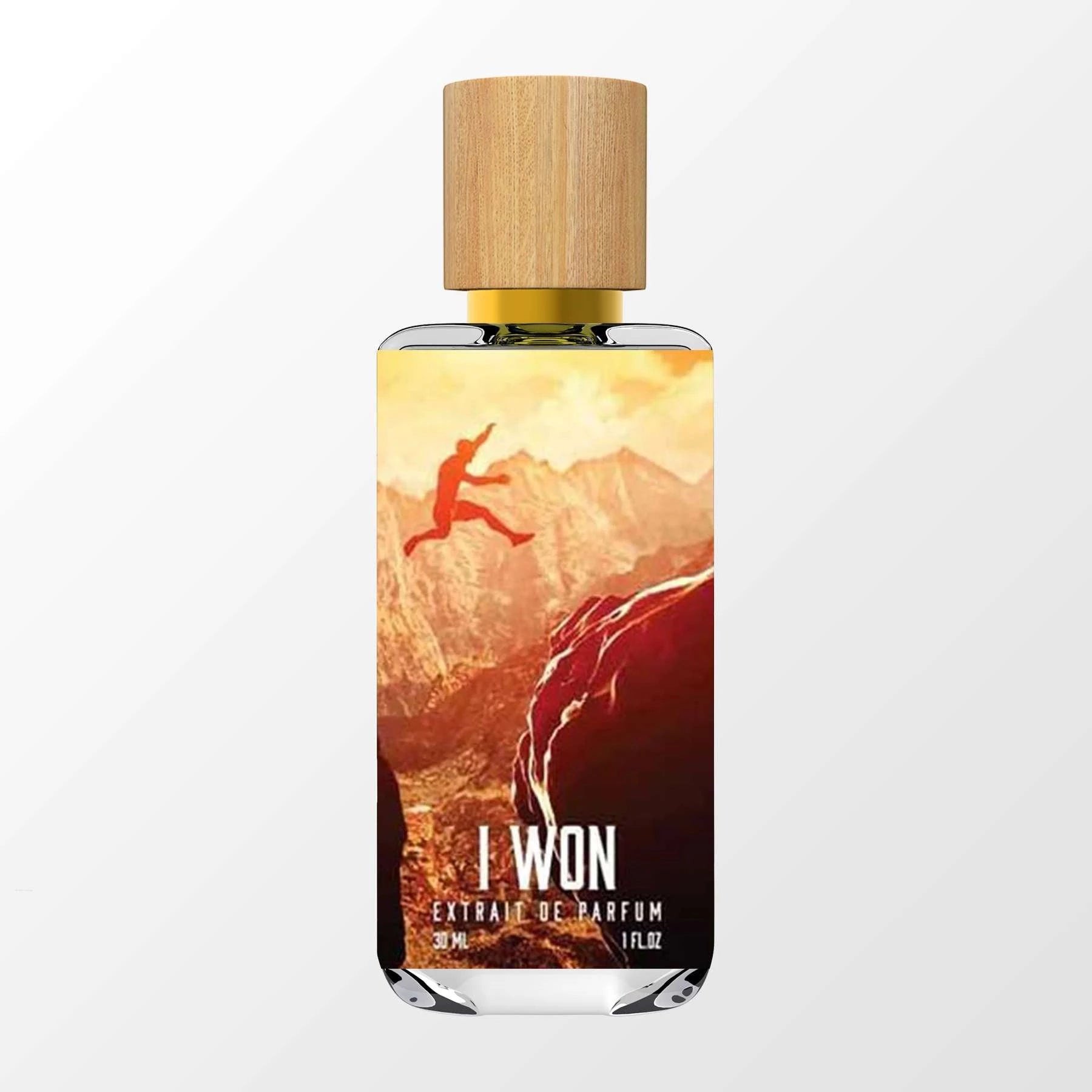 I Won by The Dua Brand perfume bottle