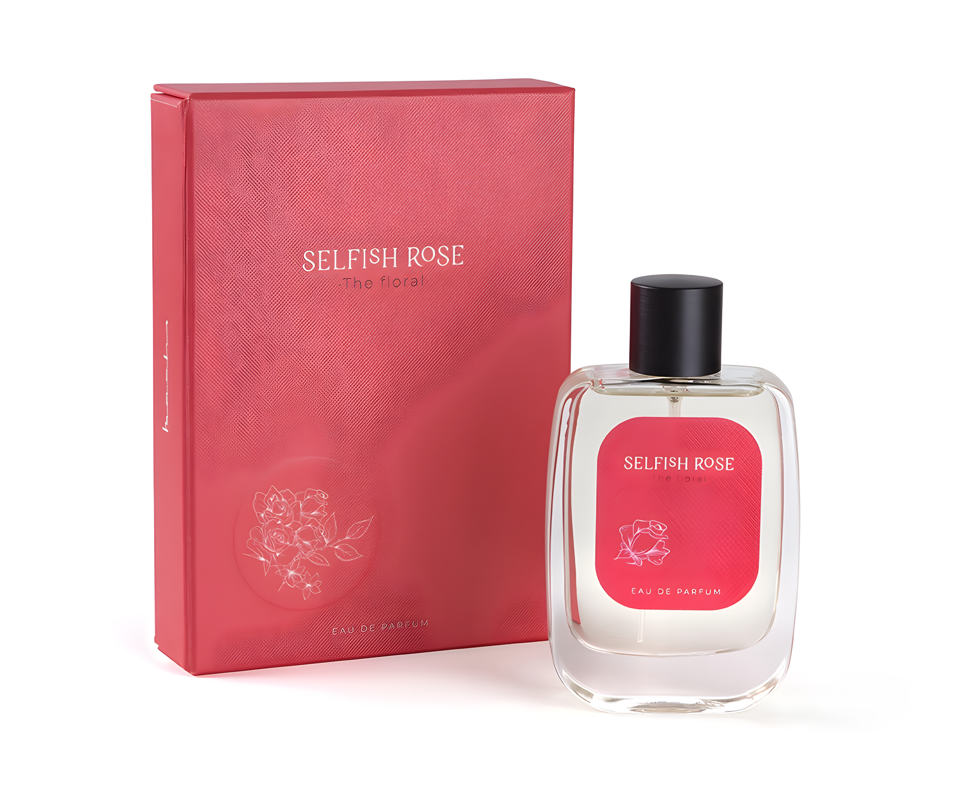 Selfish Rose by Bachs perfume bottle