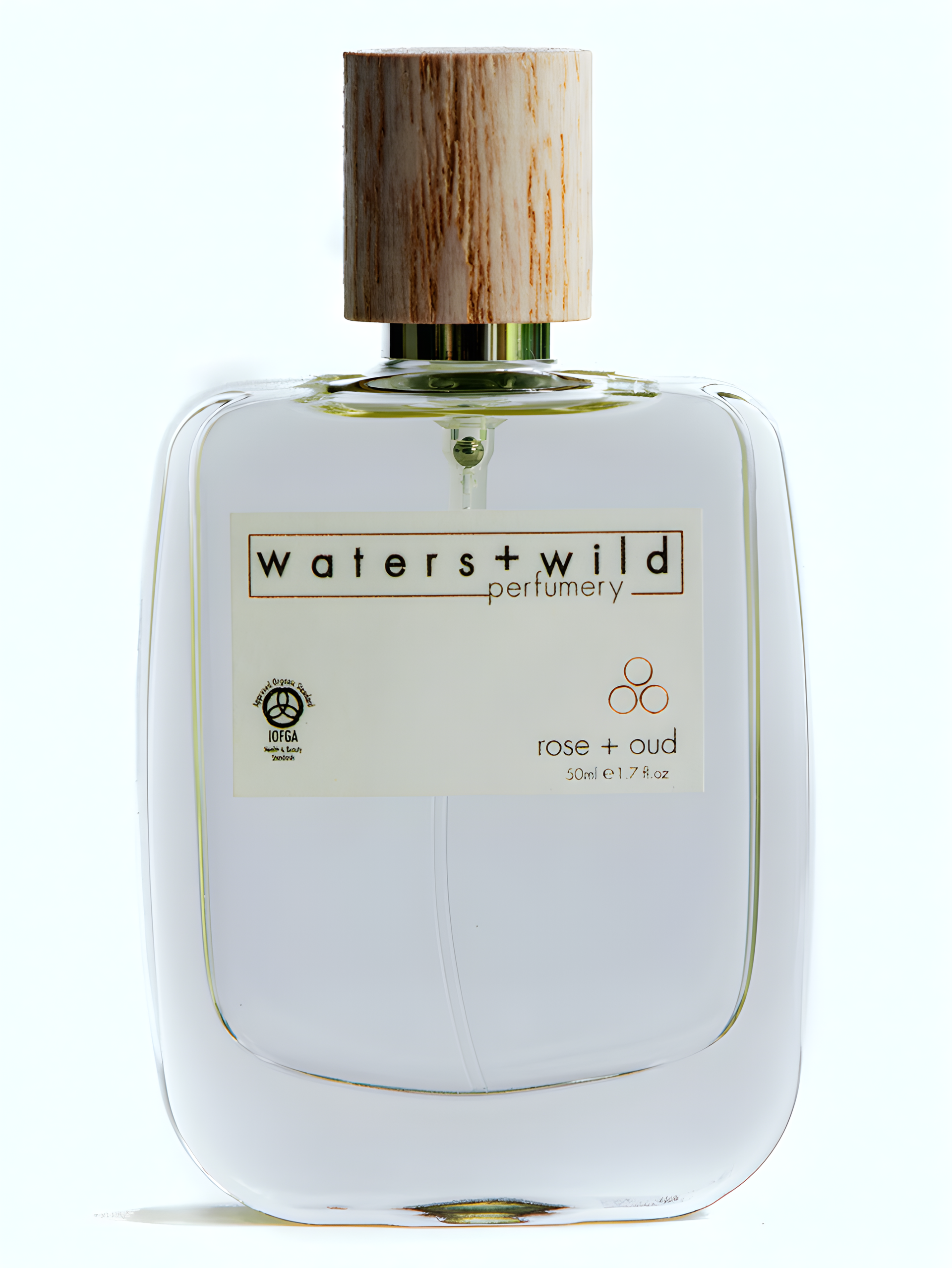 Rose + Oud by Waters + Wild Perfumery perfume bottle