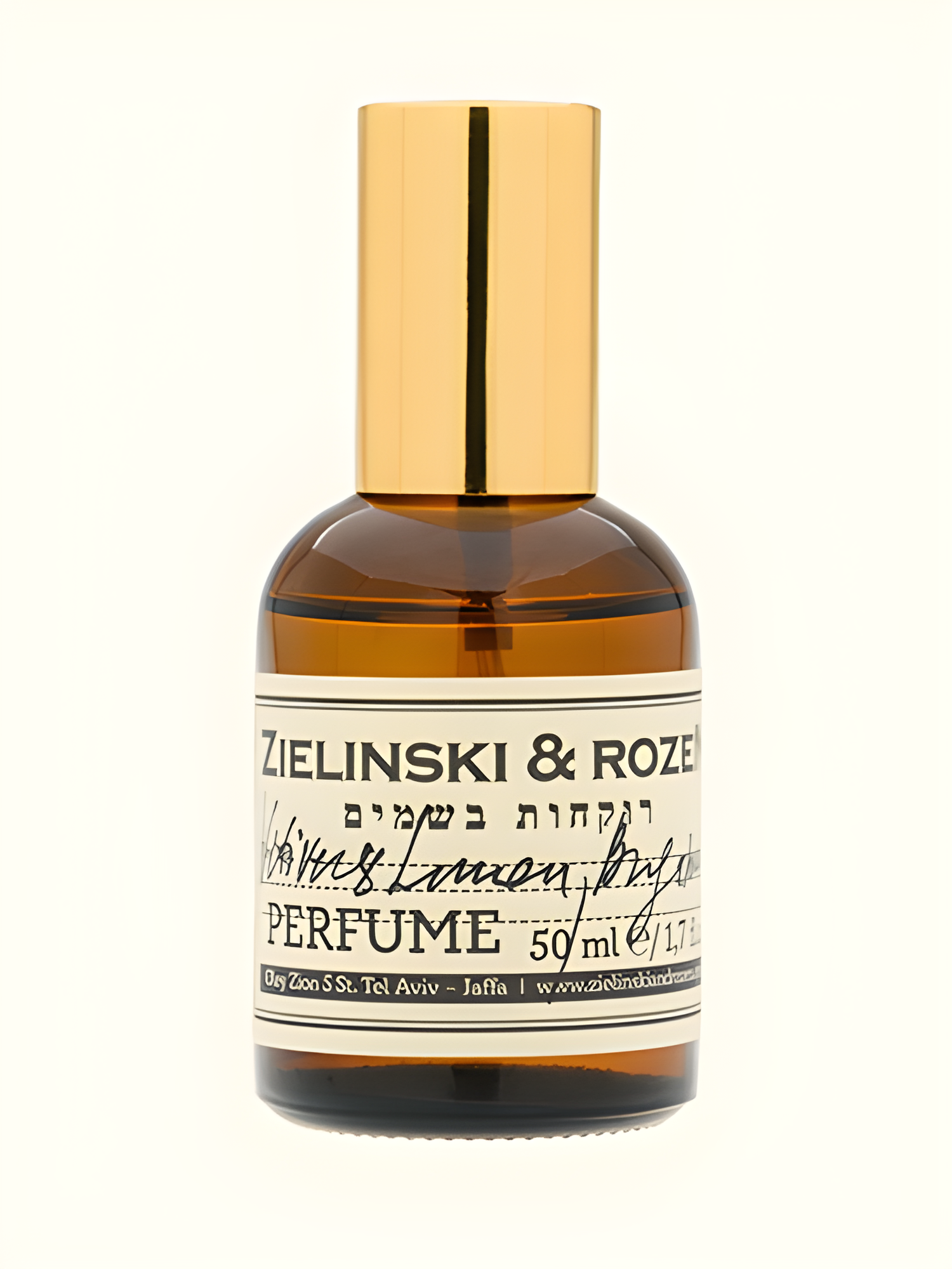 Vetiver & Lemon, Bergamot by Zielinski & Rozen perfume bottle