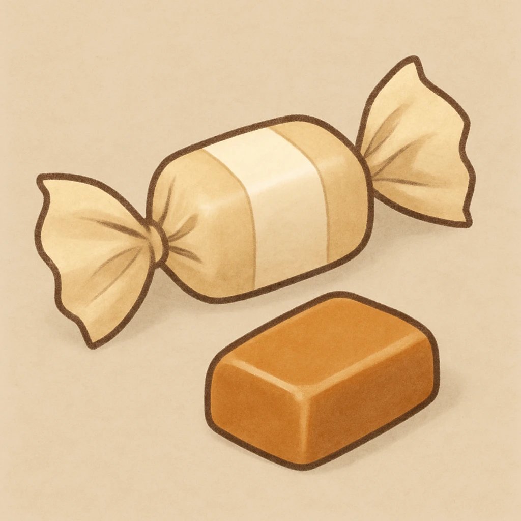 Picture of Milk Candy note