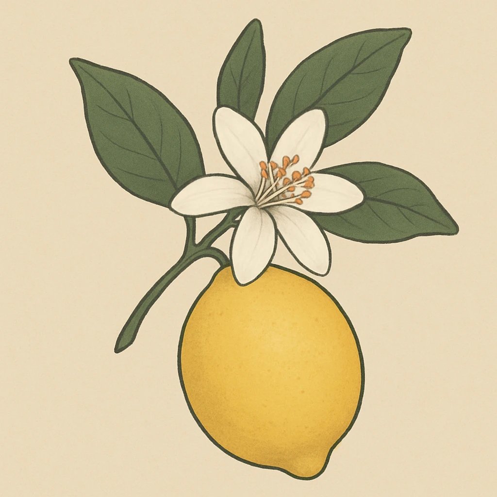 Picture of Lemon Blossom note