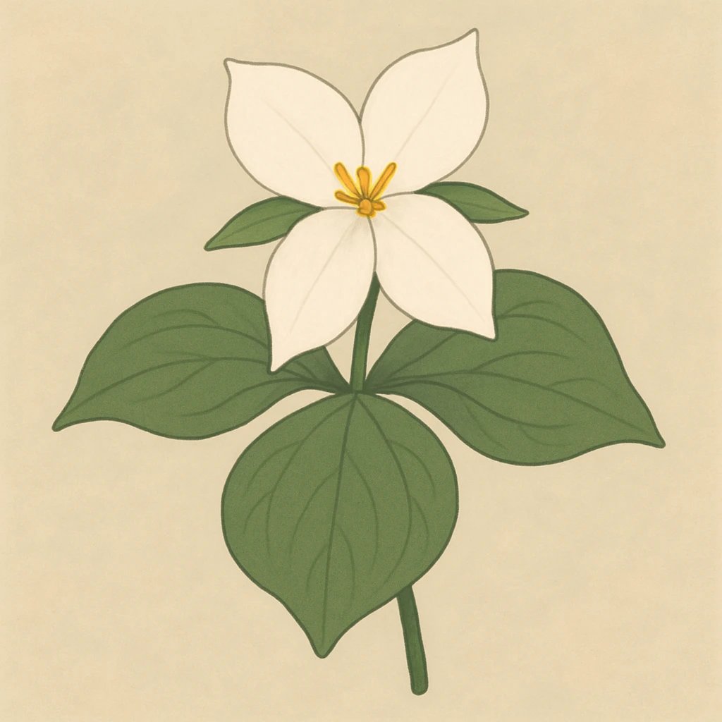 Picture of Trillium note