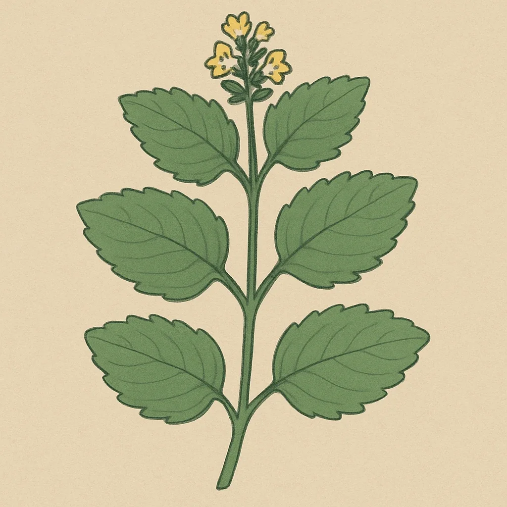 Picture of Lemon Balm note