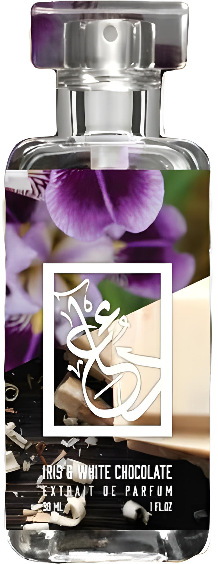 Iris & White Chocolate by The Dua Brand perfume bottle