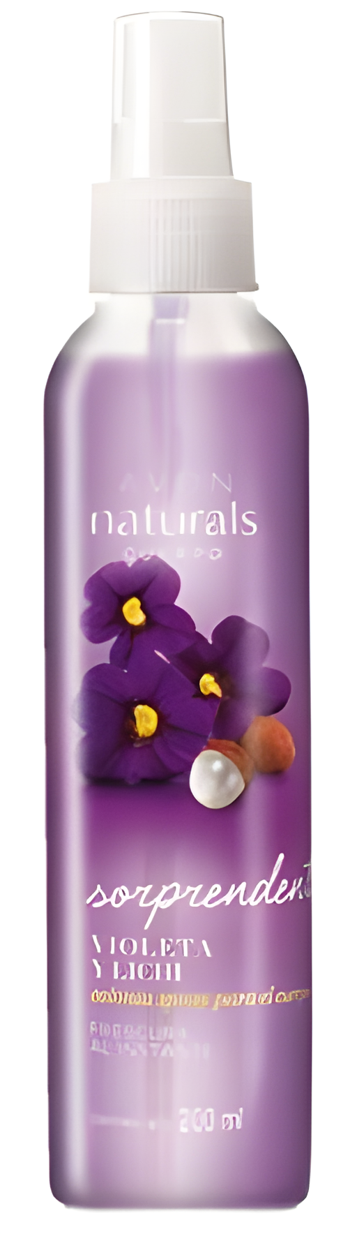 Violet & Lychee by Avon perfume bottle