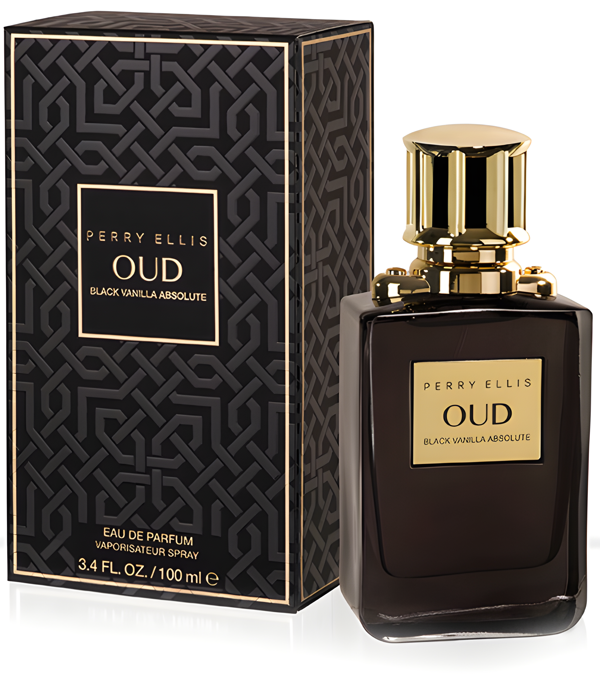 Black Vanilla Absolute by Perry Ellis perfume bottle