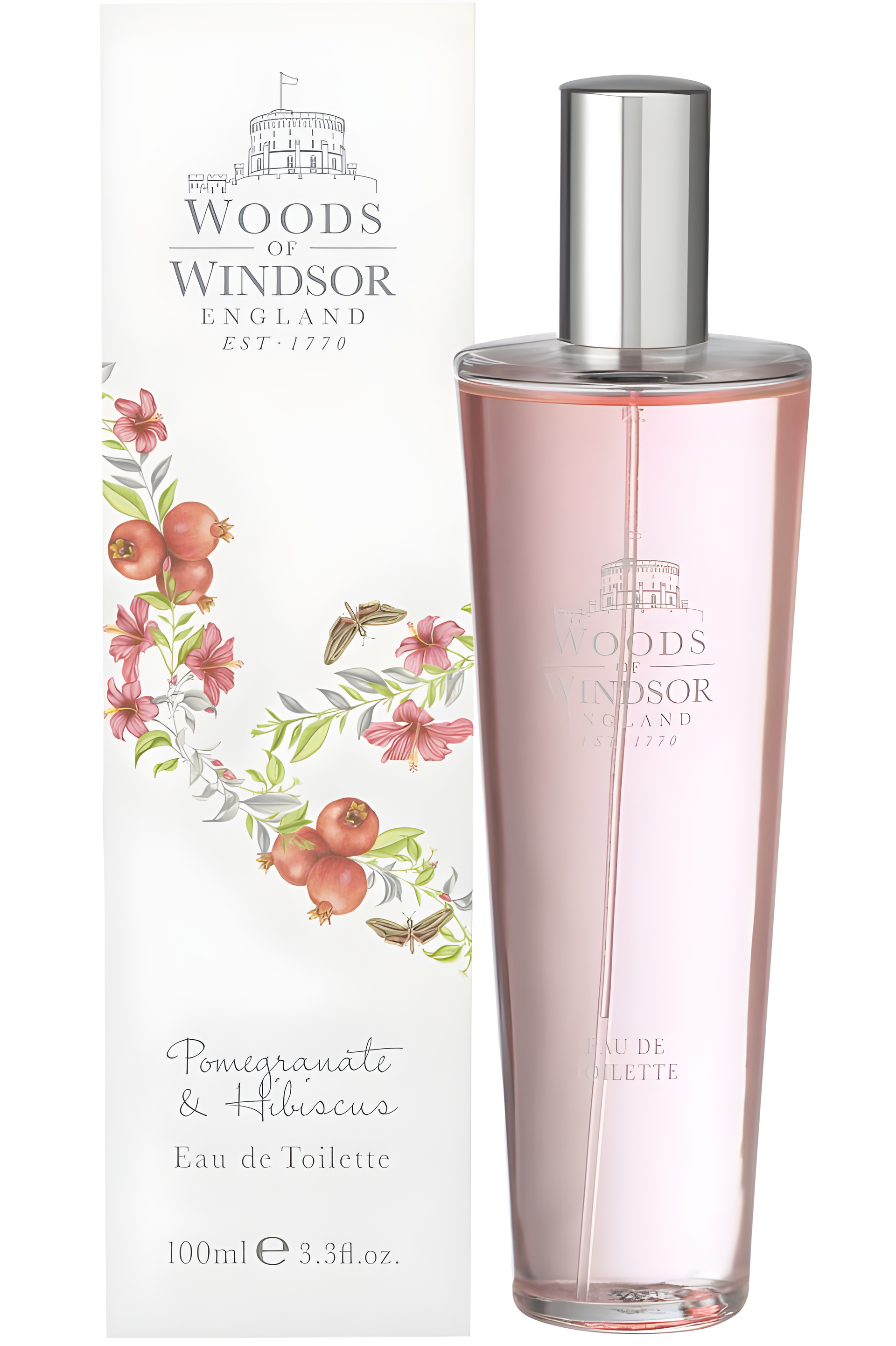 Pomegranate & Hibiscus by Woods of Windsor perfume bottle