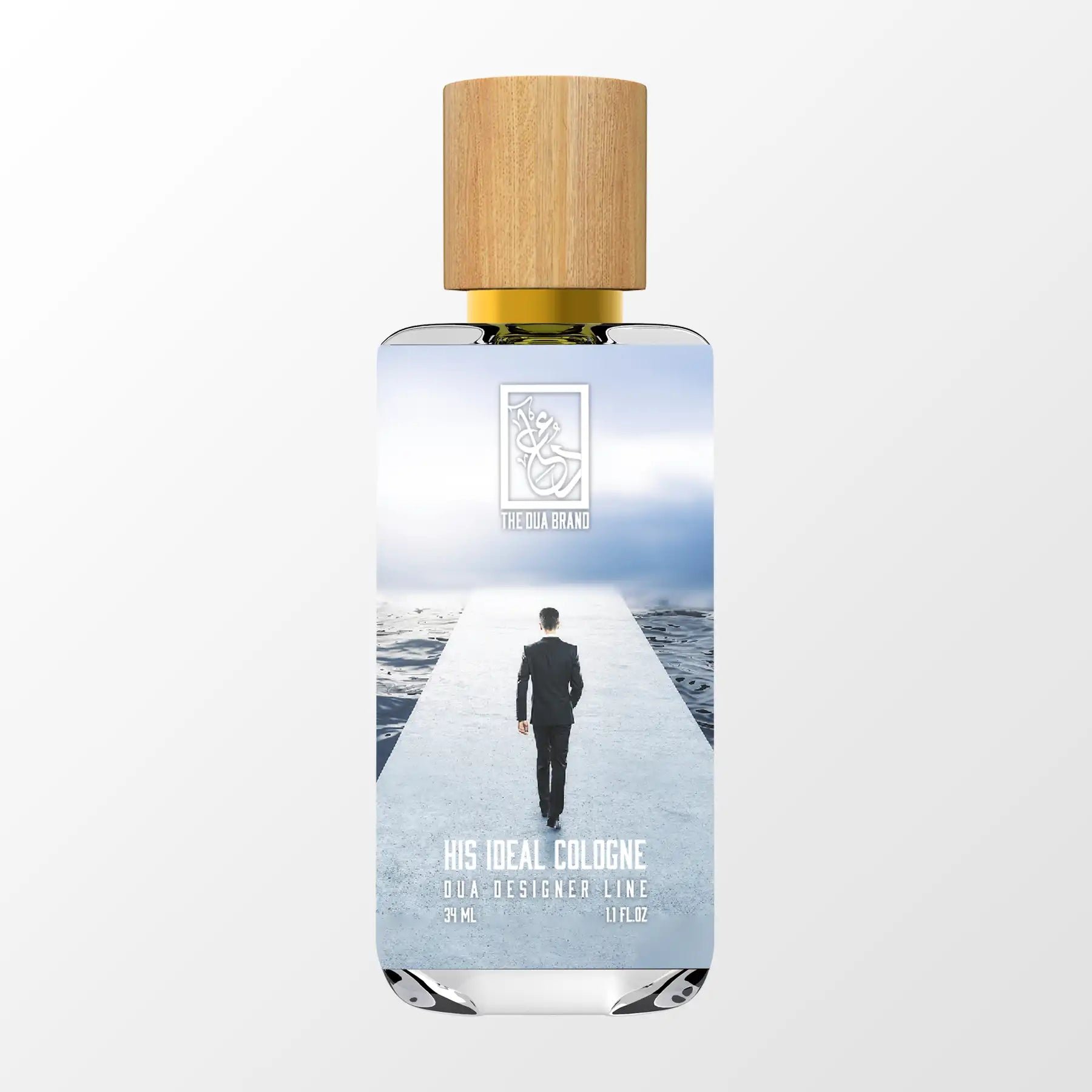 His Ideal Cologne by The Dua Brand perfume bottle