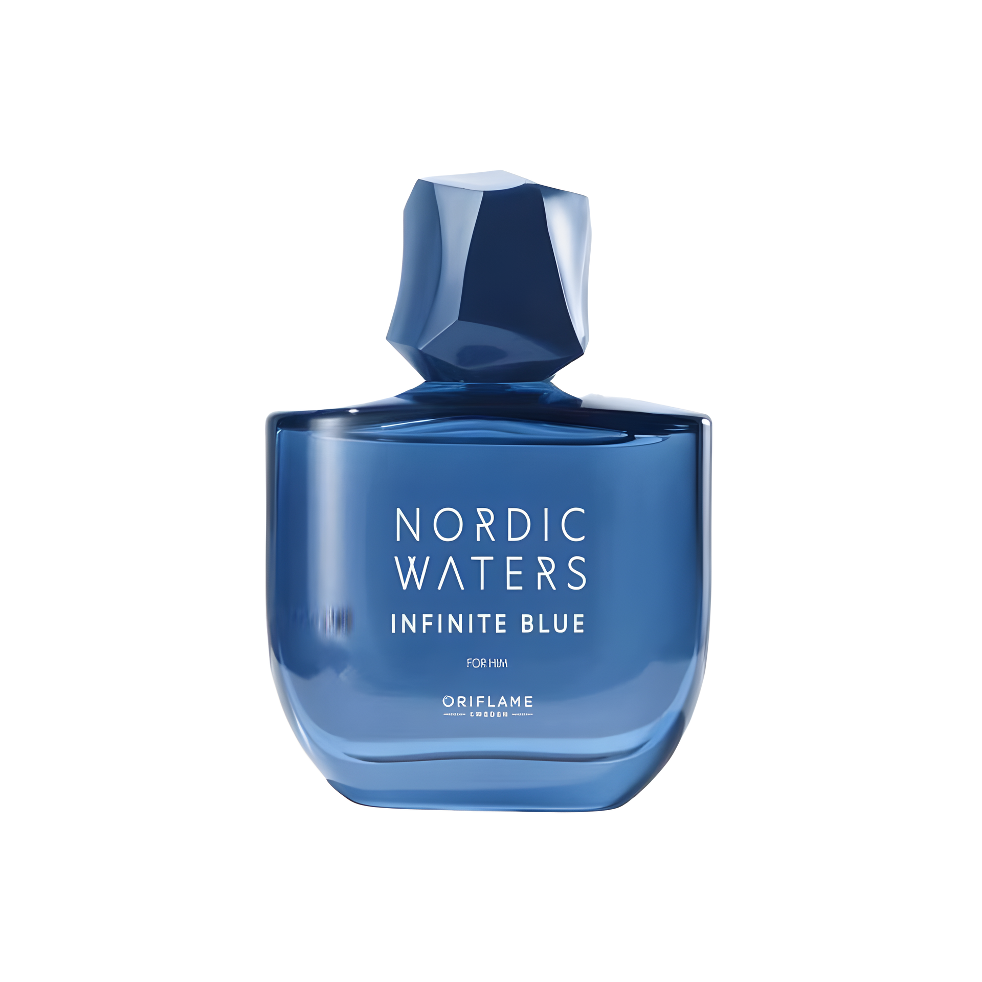 Infinite Blue for Him by Oriflame perfume bottle