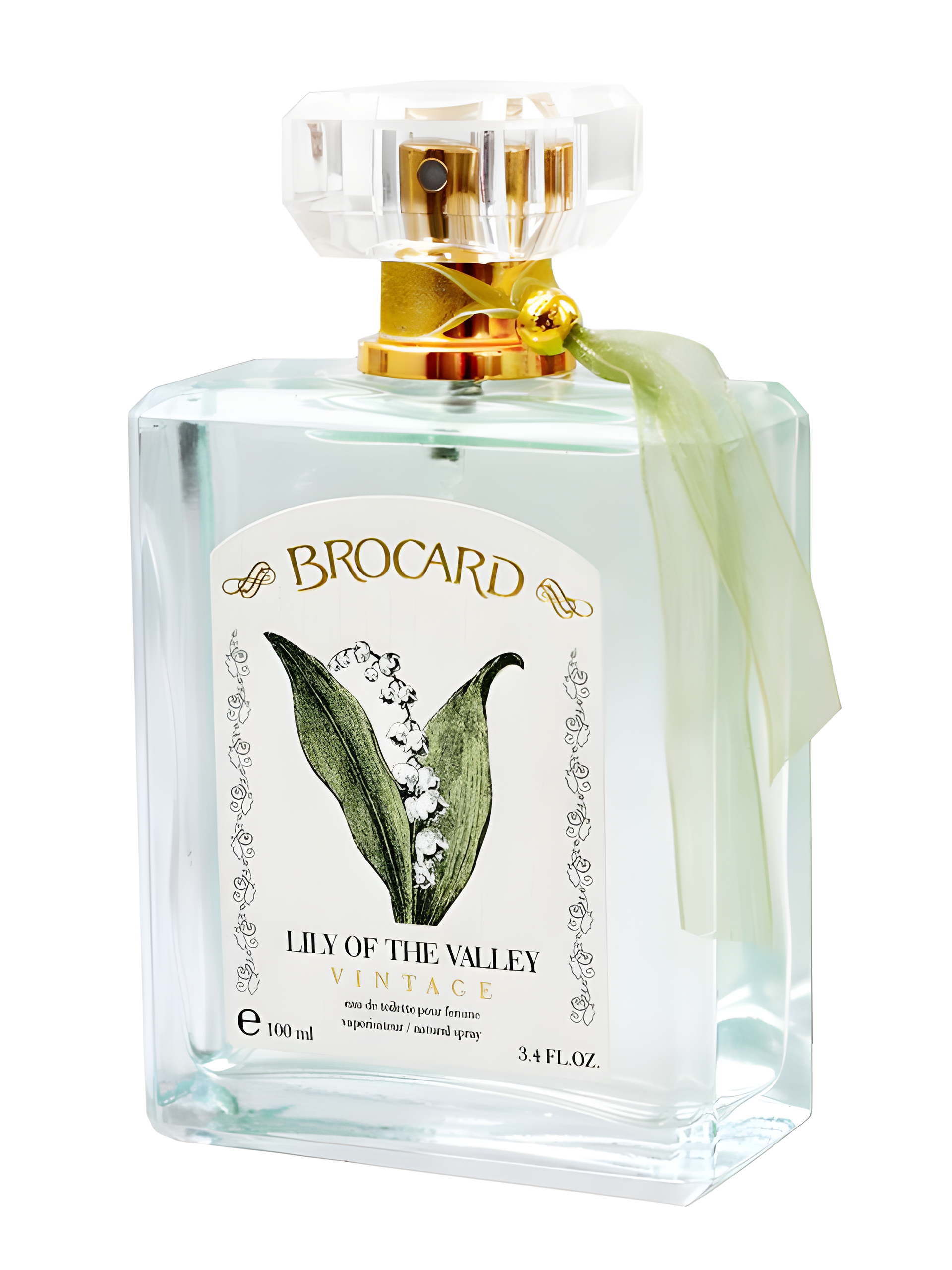Lily of the Valley Vintage by Brocard perfume bottle