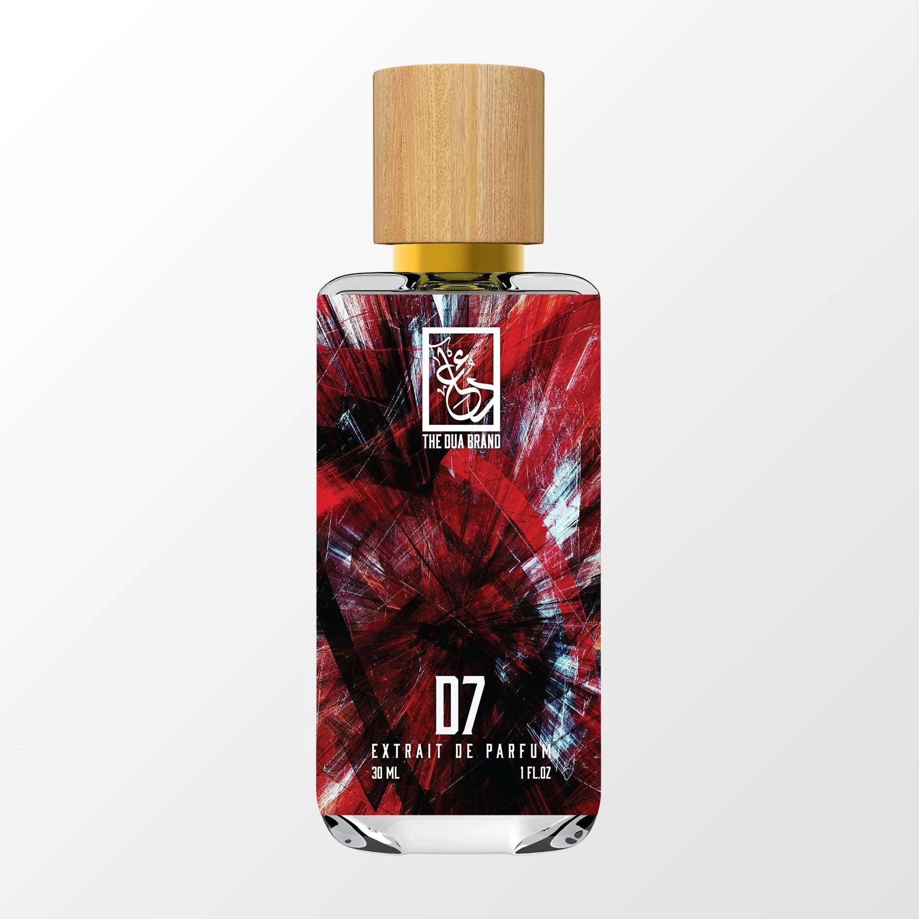 D7 by The Dua Brand perfume bottle