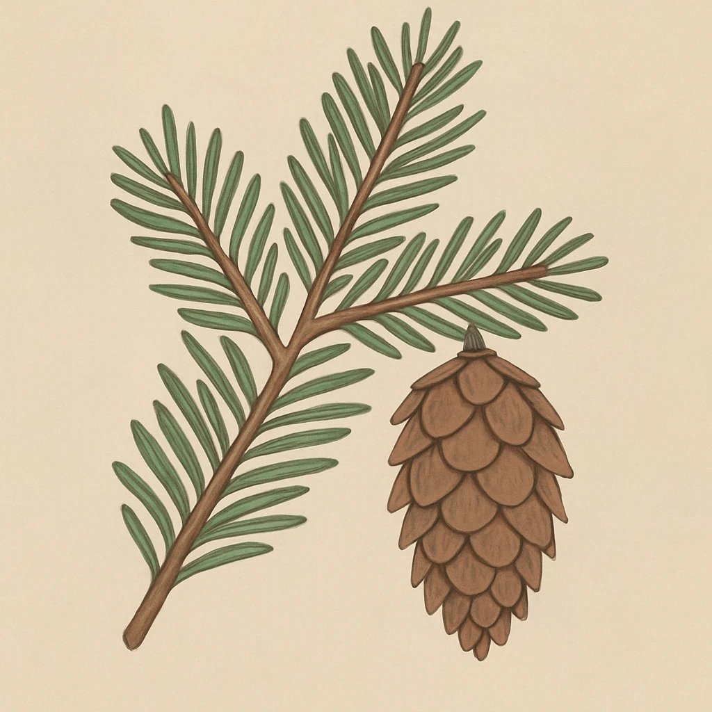 Picture of Douglas Fir note