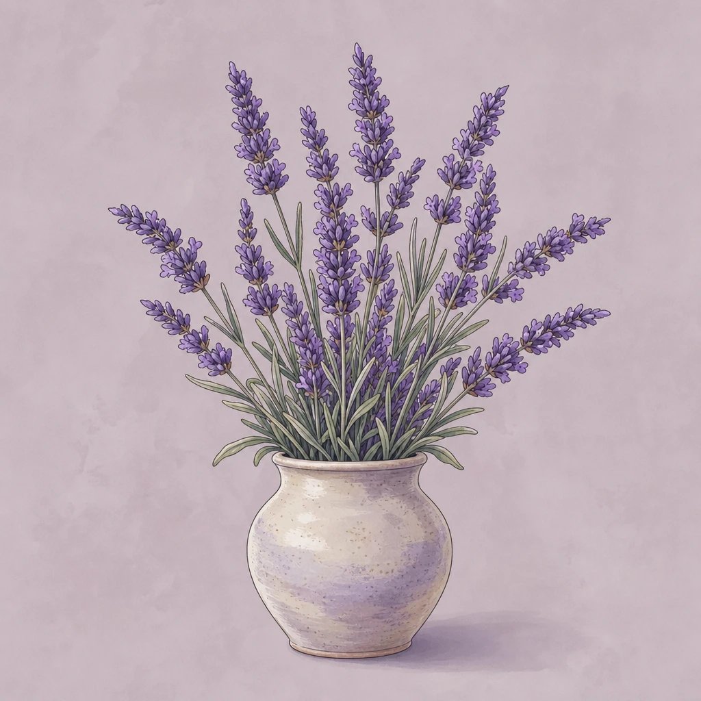 Picture of Lavender note